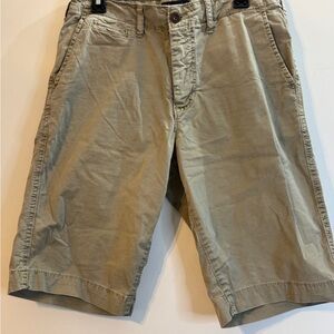 American Eagle Outfitters Men's Khaki Cargo Shorts